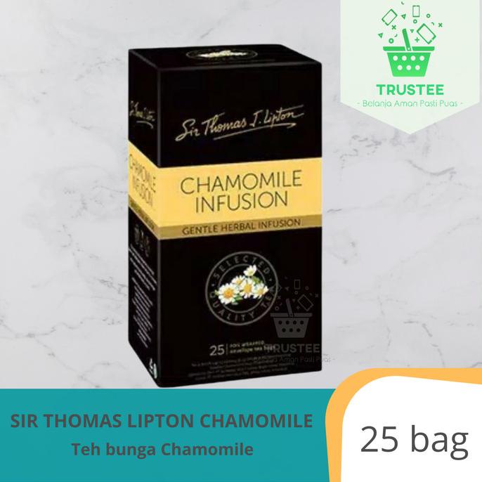 

[COD] Sir Thomas Lipton Chamomile Tea / STL Chamomile (25bags x 1gr) [COD]