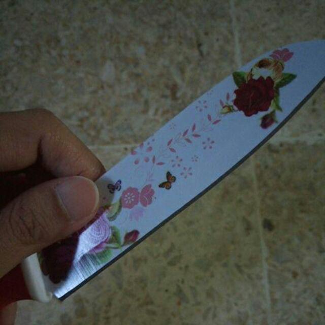 Pisau Supra Bunga Satuan Pisau Murah Supra Original Pisau Dapur Pisau Tajam - Pisau Satuan