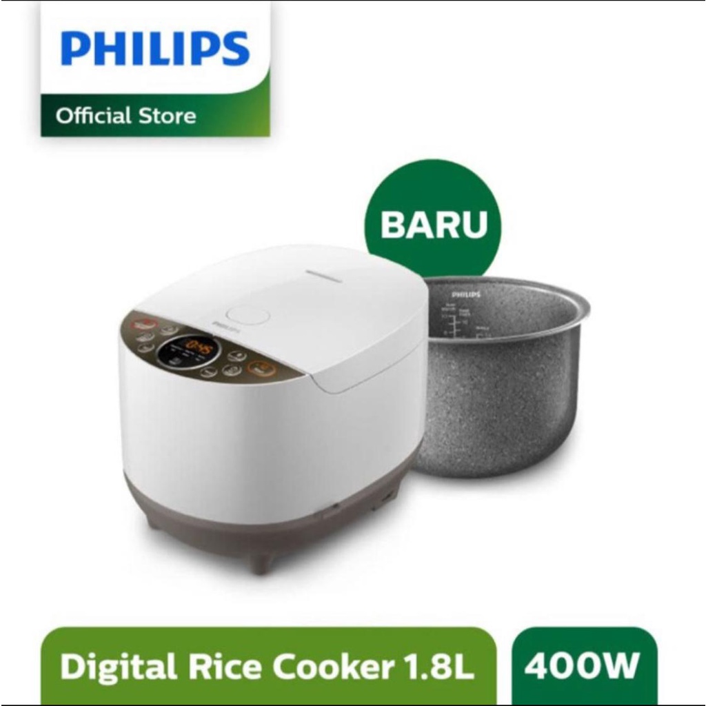 PHILIPS DIGITAL RICE COOKER 1.8L - FUZZY LOGIC BAKUHASENKI HD4515/33 / PHILIPS RICECOOKER