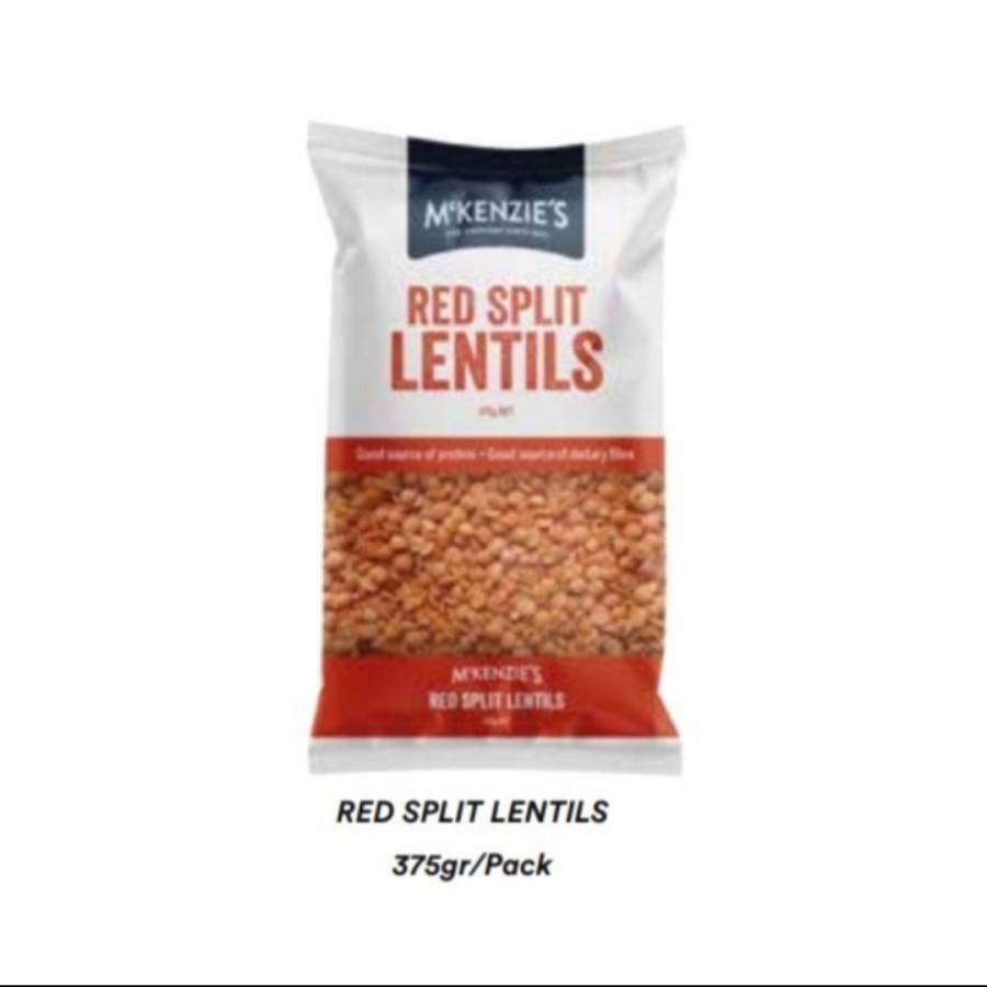 

MCKENZIE RED SPLIT LENTILS 375 GR