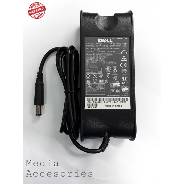 Adaptor Charger Dell Latitude E6220, E6420,E6320,E5400, E6400, Ori