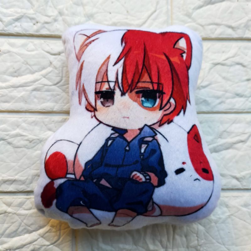 boneka plushie mini anime gawr gura inumaki todoroku zero two umaru kuroko haikyuu jujutsu boku hero-Todoroki