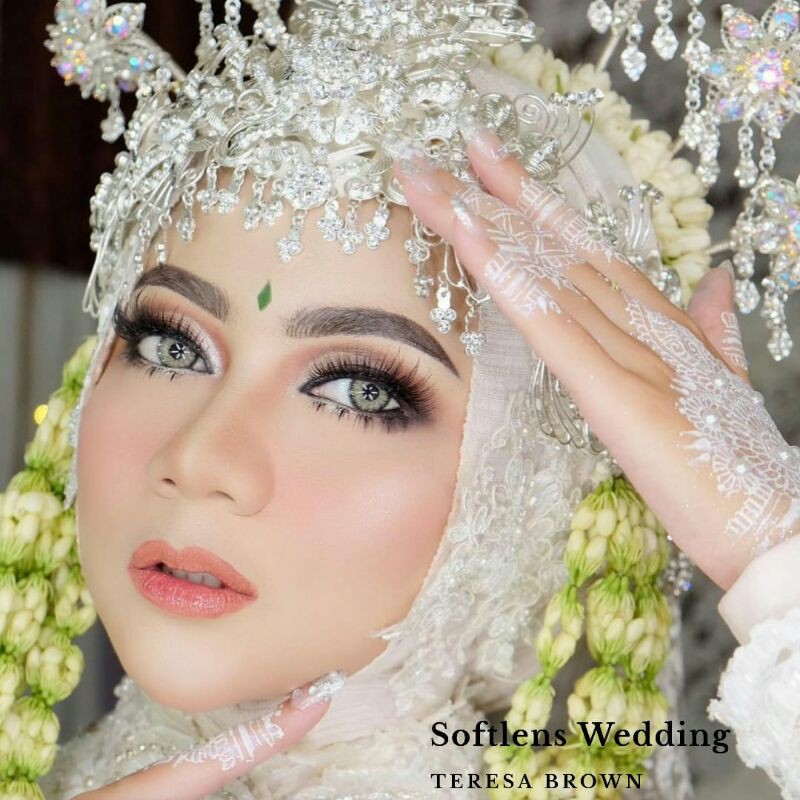 Softlens Teresa Kemasan Botol DC1 by Dreamcolor 1 soflen Grey Brown lensa kontak