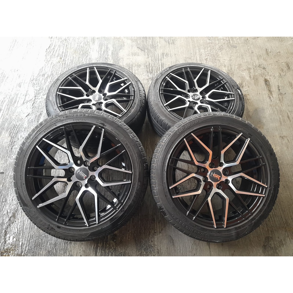 Pelek-Velg Bekas Hsr Botawa Ring 16 Pcd 4x100-4x114,3