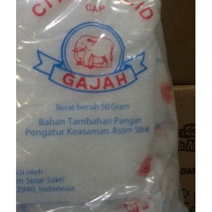 ▼ Citric acid gajah ➹