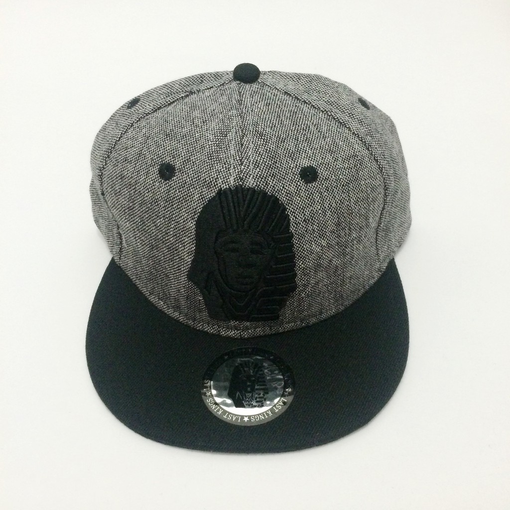 Topi Snapback LK Last Kings Abu Hitam import murah