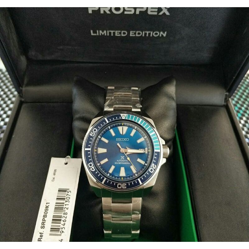 jam seiko prospek samurai blue