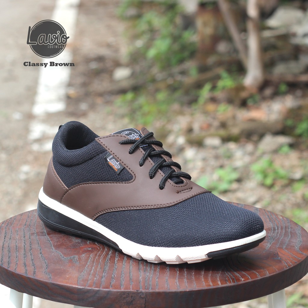 Sepatu Pria Casual Sneakers Lavio Classy Original Best Seller