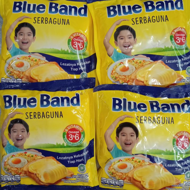 

BLUEBAND SERBAGUNA Sachet 200 gr / Blue Band Mentega Margarin Butter Serba Guna