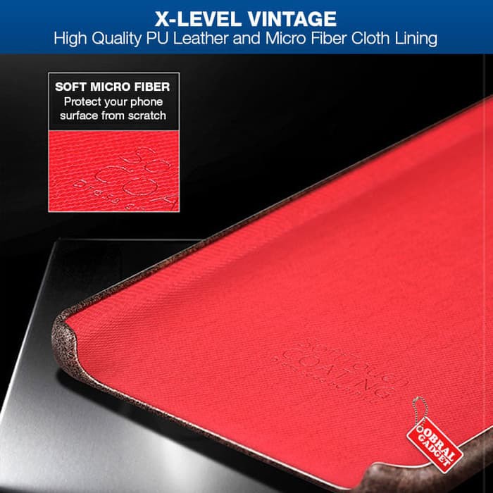 X-Level Vintage Samsung Galaxy Note 8 Soft Hard Case Cover Leather