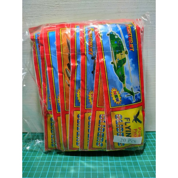 Mainan Pesawat Busa Baling Baling isi 20 Pcs