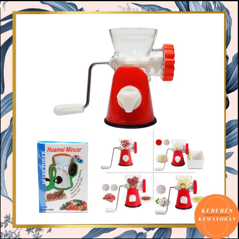 Meat Grinder Manual / Alat Penggiling Daging / Buah / dan Sayur [KK]