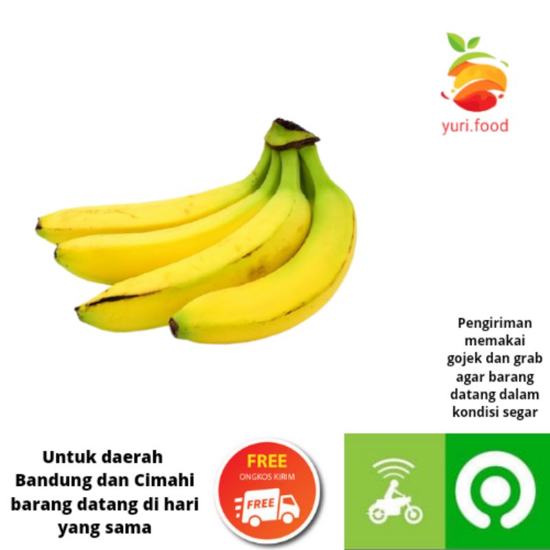 

Pisang ambon 1 sisir (Cimahi satu hari sampai)