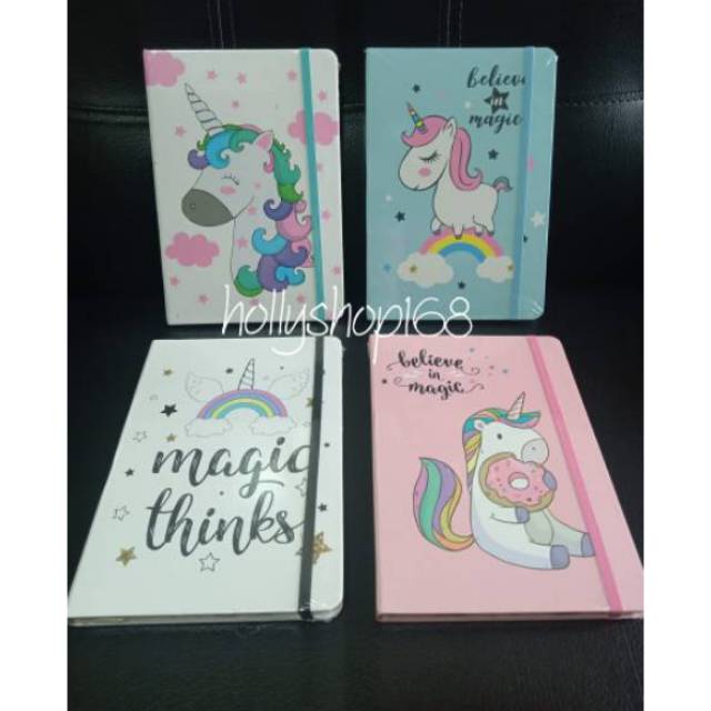 Notebook unicorn/diary unicorn/buku unicorn