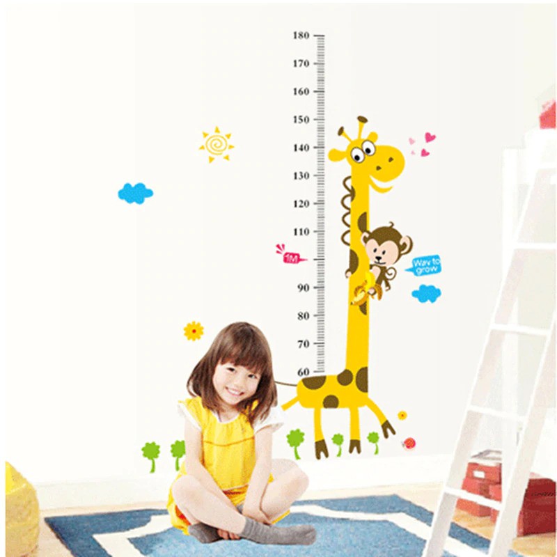 Flashmart Stiker / Sticker Wallpaper Dinding Giraffe