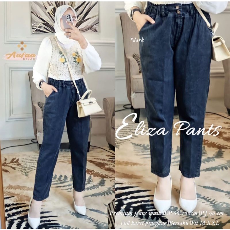 baggy jeans kekinian reseleting kancing hidup muat BB65