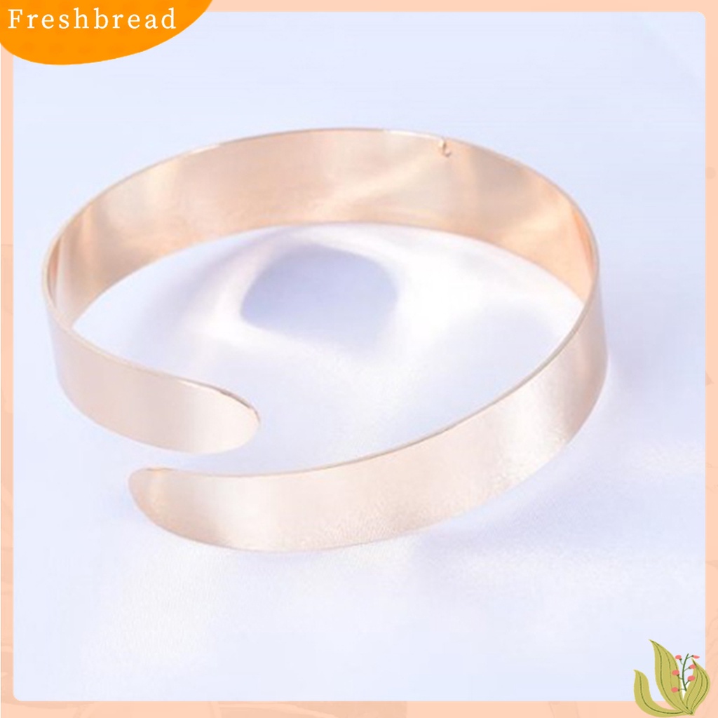 【Fresh】Women's Punk Simple Coiled Spiral Upper Arm Cuff Armlet Armband Bangle Bracelet