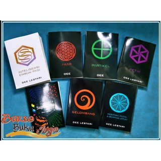 Paket 7 buku  novel supernova  karya dee lestari novel 