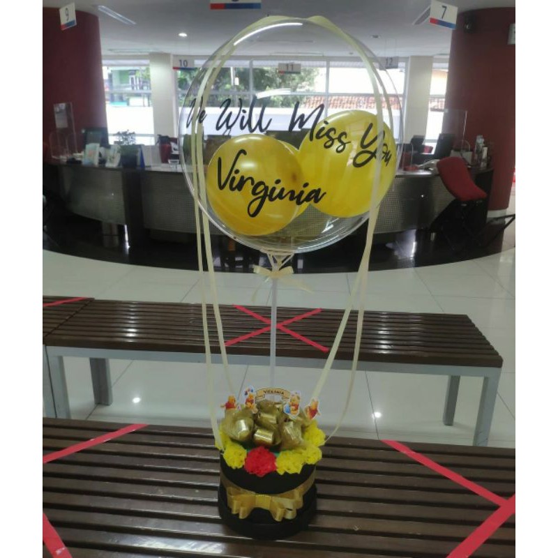 bouquet snack dan balon