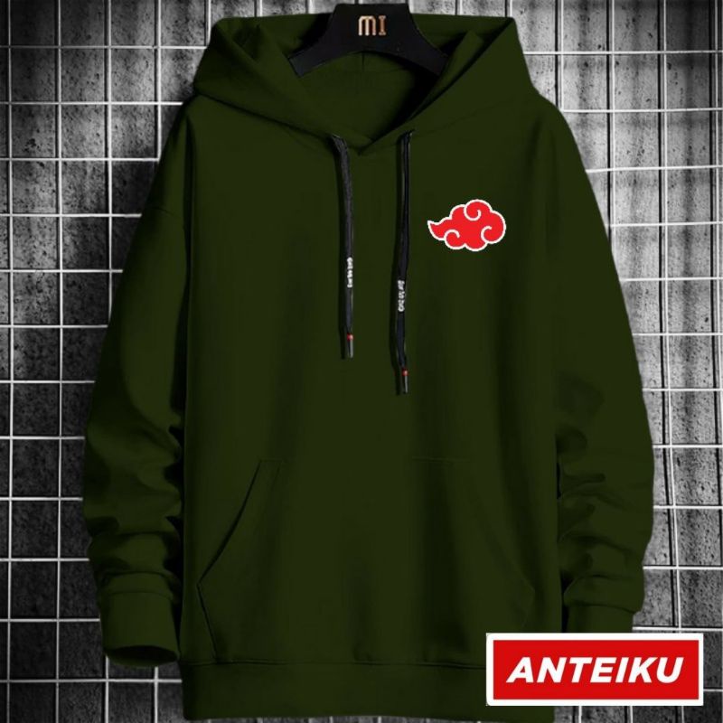 Sweater Hoodie Zipper Anime Akatsuki Jaket Hoodie Akatsuki L-XXL-8