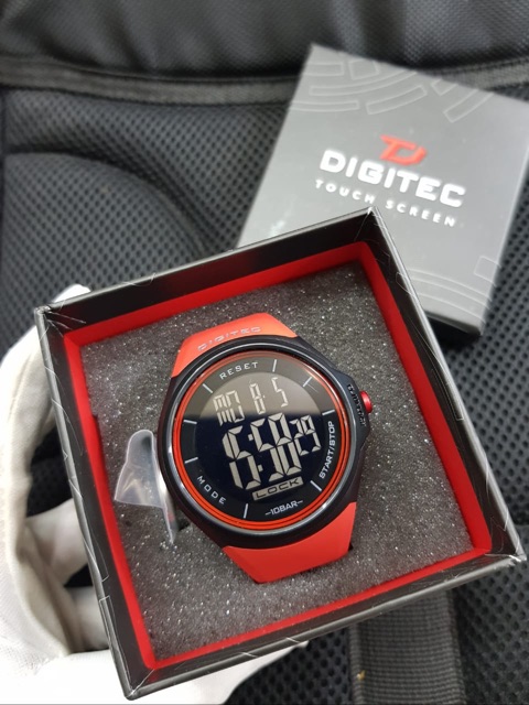 READY LAGI!!! Jam tangan digitec ORIGINAL “Touch Screen” DG-3086 Body Hitam