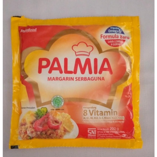 Palmia Margarine Serbaguna 200G