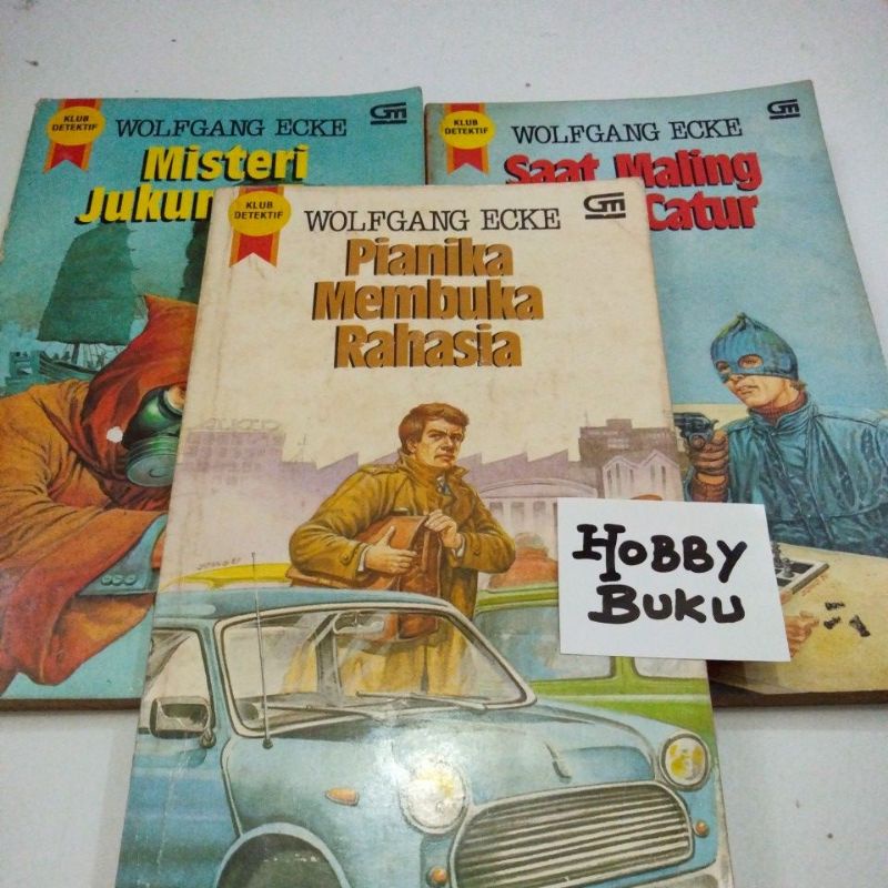 Novel Klub Detektif Wolfgang Ecke