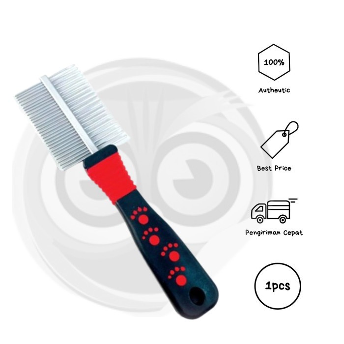 Sisir Bulu SR 19 - Sisir Gimbal Kucing Anjing