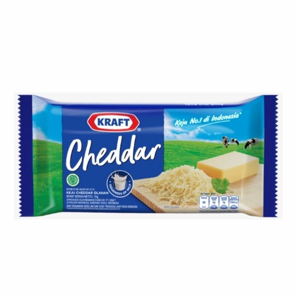 

Kraft keju cheddar 70 gr