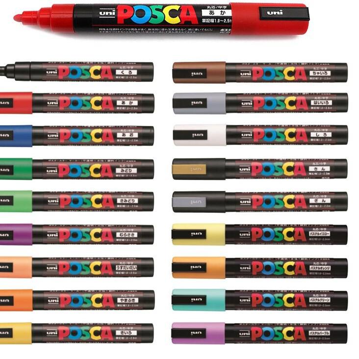 

[Kekinian] @kml-44>.☛ Uni POSCA PC-5M Marker Pen - Medium Tip Part 2.DF.23 ⭐makasih..ya