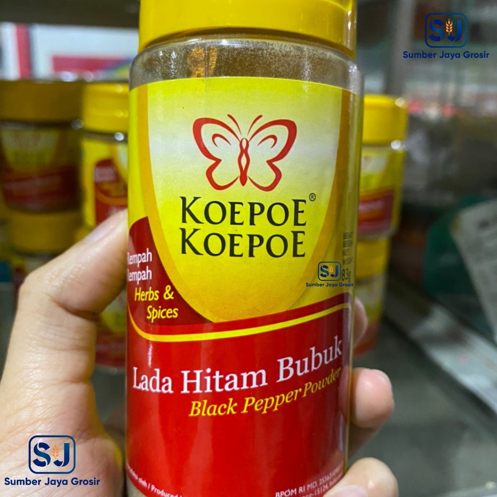 

KOEPOE-KOEPOE LADA HITAM BUBUK (BLACK PEPPER POWDER) 83 GRAM