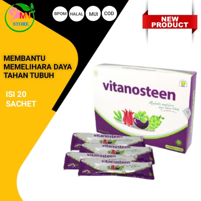 

MINUMAN KESEHATAN KAYA EKSTRAK BUAH-BUAHAN VITANOSTEEN ORIGINAL