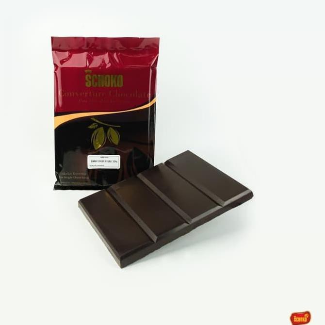 

dark chocolate couverture 72% SCHOKO 1kg / cokelat blok 72%