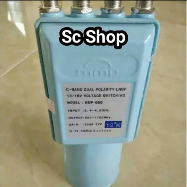 Lnb C band Kwarto Single merk MMP