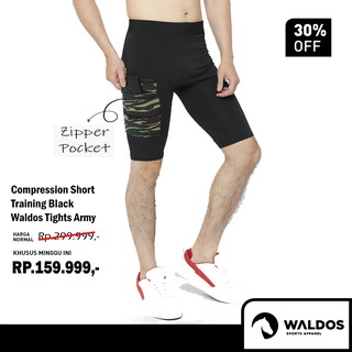 PROMO Celana Compression Shorts Pendek Waldos Army Legging PROMO Celana Compression Shorts Pendek Waldos Army Legging