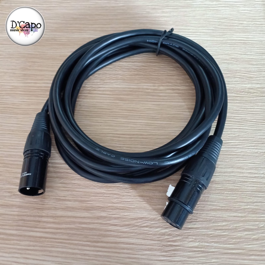 Kabel Mic XLR Kabel Microphones XLR 3Meter