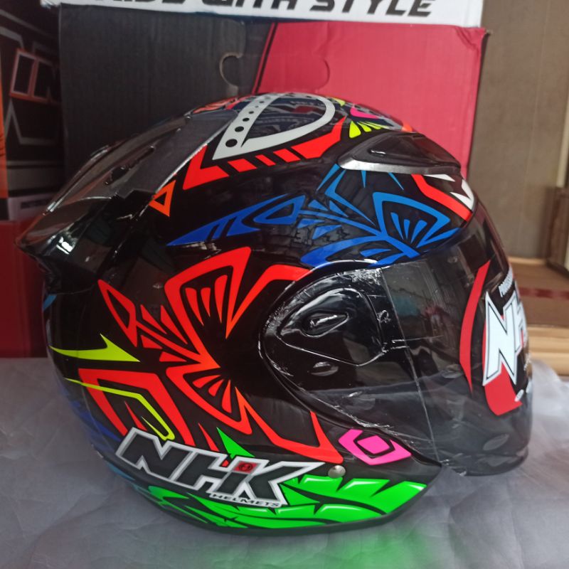 Helm NHK R6 Motif NEW REMY#2 MotoGp Black glossy