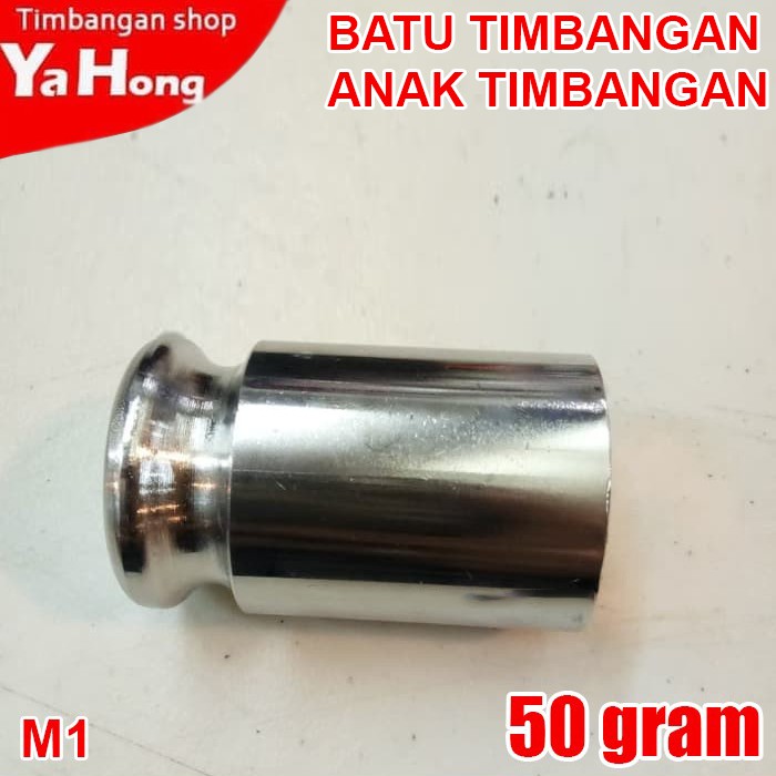 Batu Timbangan Anak Timbangan Kalibrasi Bandul M1 50g