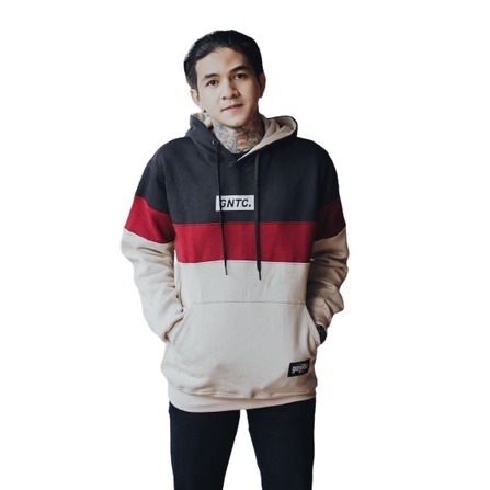 POSEIDON Jaket Hoodie GNTC WAFFLE COMBI ( Sablon ) M – XXL Pria Wanita Original