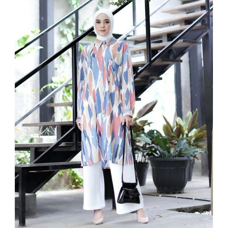 PROMO ELIPS LONGTUNIK RAYON VISCOSE JUMBO