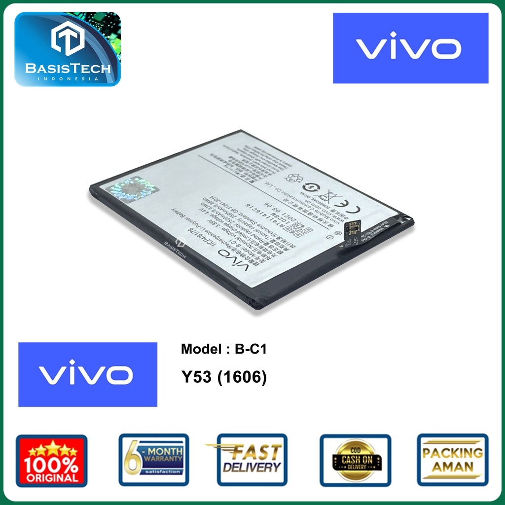 BATERAI VIVO Y53 - BATERAI VIVO 1606 - B-C1 - ORI