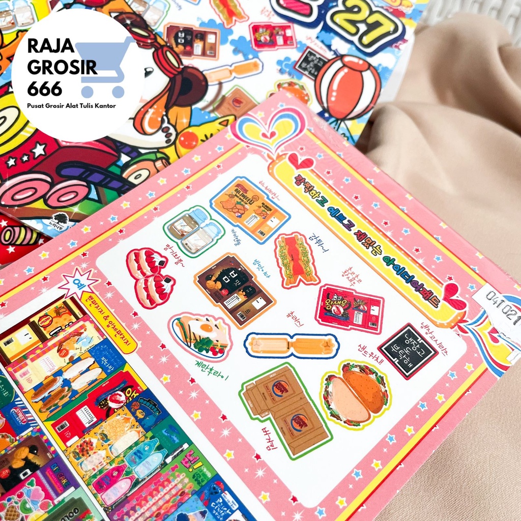 

RB Buku Origami Korea Versi 27 28 29 Korean Bentuk Makanan Papercraft Book Buku Lipat Bentuk Makanan