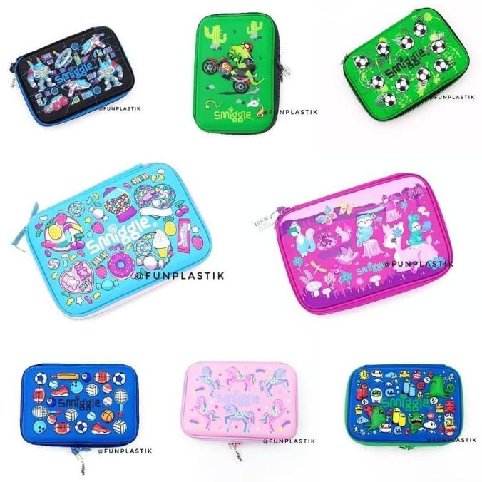 Smiggle Hardcase Tempat Pensil KW
