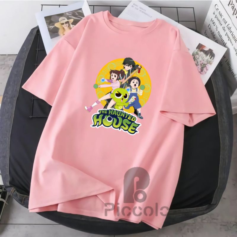 KAOS ANAK SHINBI HOUSE THE HAUNTED HOUSE GAMBAR  JERNIH kaos anak kado ulang tahun (free nama)