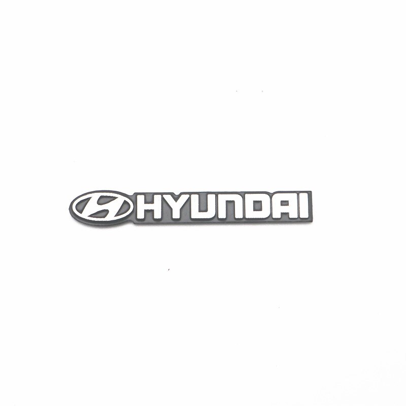 4pcs Stiker Emblem 3d Bahan Aluminum Untuk Speaker Audio Hyundai Getz Accent Atoz I20 Avega Trajet H1