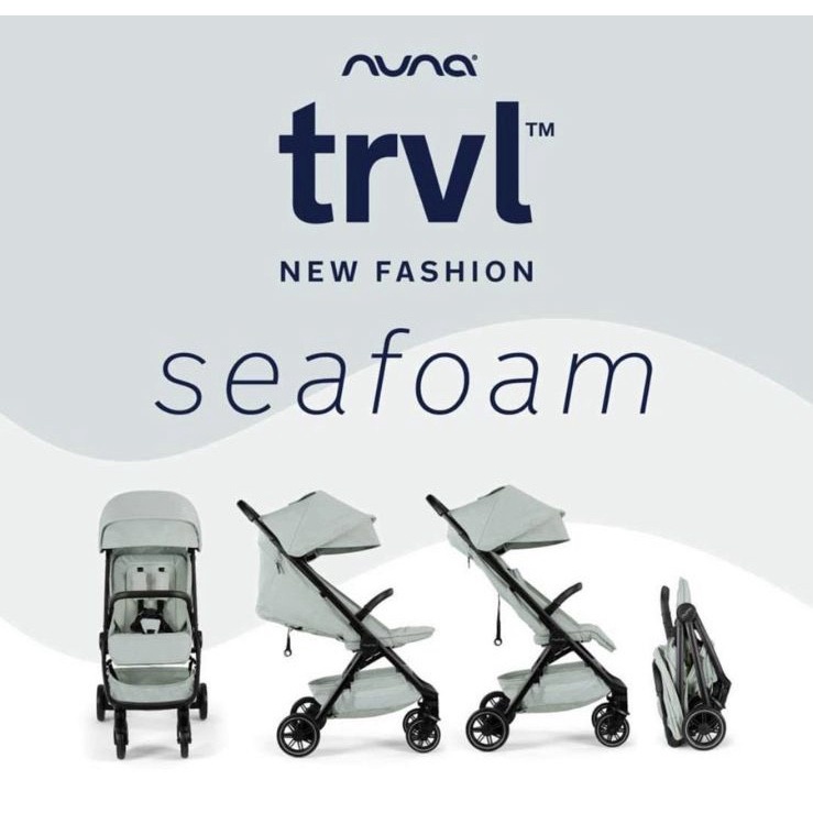 Stroller NUNA TRVL SEAFOAM