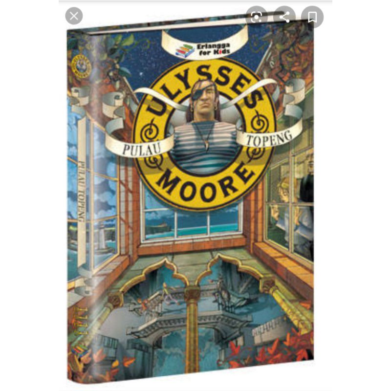 PRE Order ,ORIGINAL,NEW ULYSSES MOORE: PULAU TOPENG