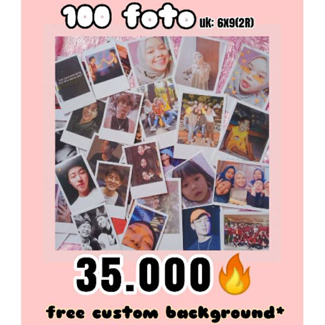 Foto Polaroid || Cetak Foto Polaroid || Polaroid || Foto Polaroid Murah