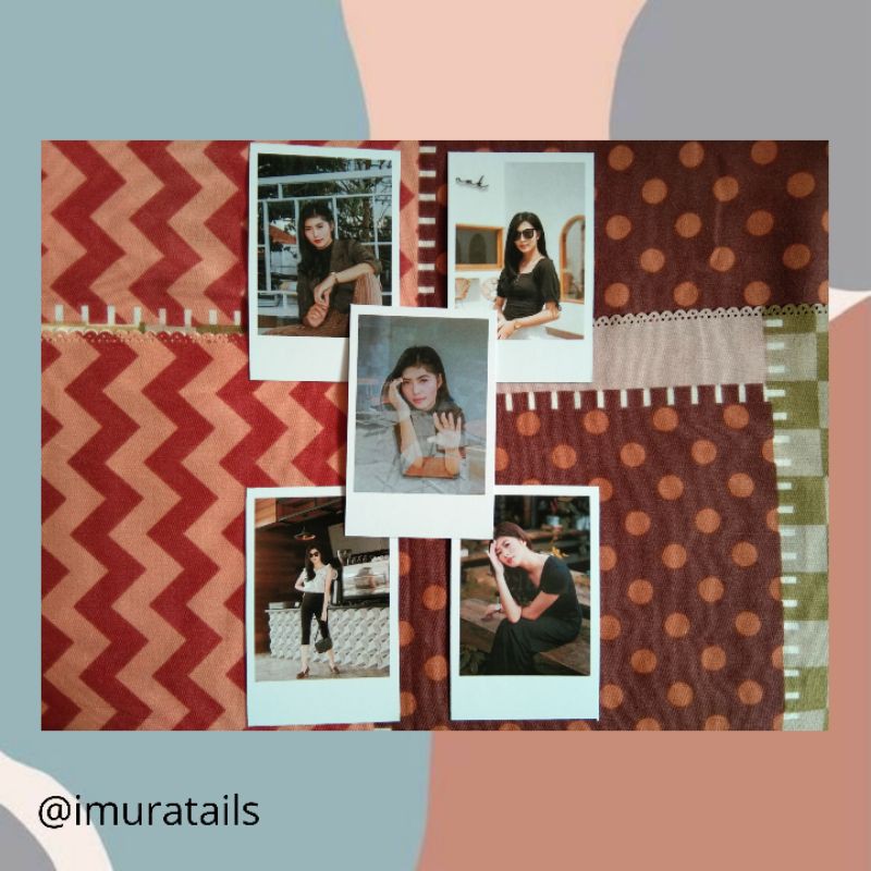 10 PCS POLAROID POTRAIT | PHOTOBOTH CETAK
