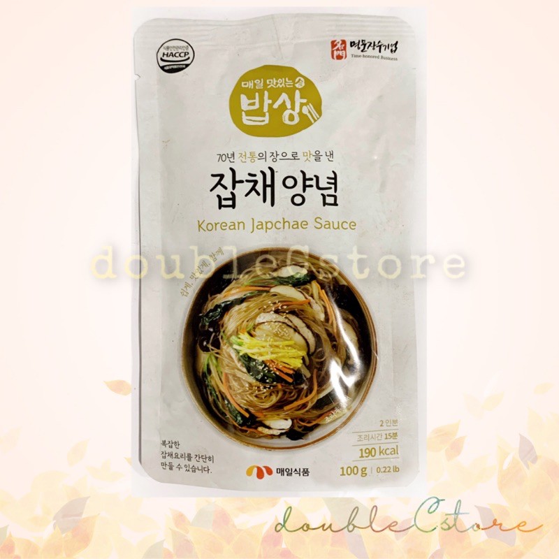 

MAEIL FOODS Korean Japchae sauce 100gr Saus Bumbu Japchae Korea